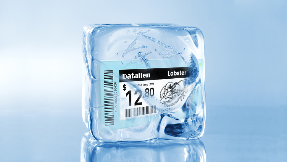 ملصقات سعر إلكترونية مقاومة للبرودة الشديدة