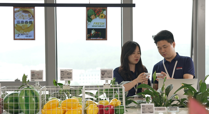 بدء البحث والتطوير المستقل لعلامات الأرفف الإلكترونية