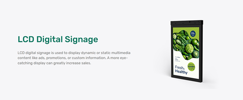LCD Digital Signage