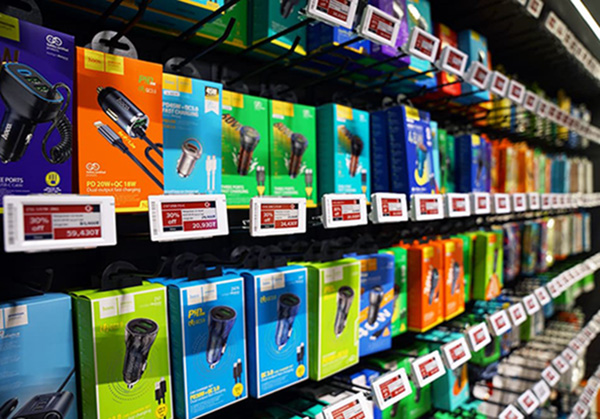 الملصقات الإلكترونية في المتجر الإلكتروني