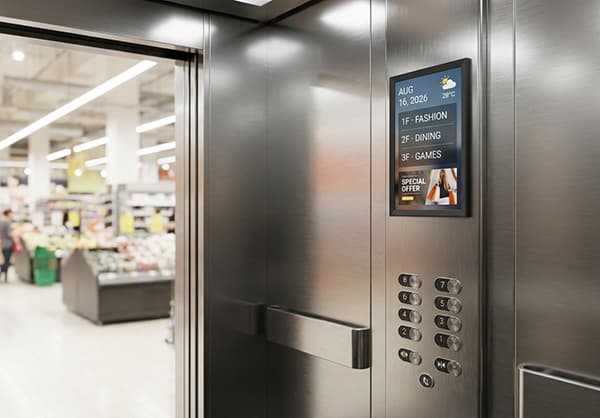 elevator digital display: كيف تحوّل كل رحلة مصعد إلى قناة تواصل ذكية