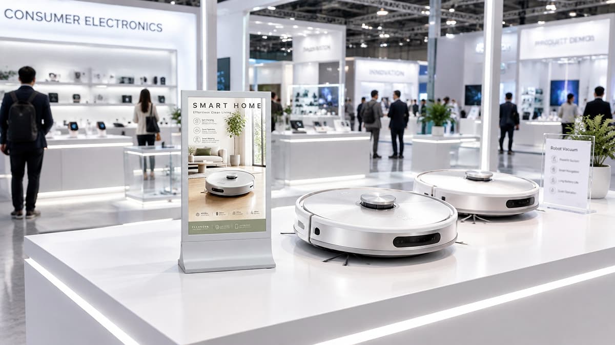 Datallen digital signage solutions for exhibition
